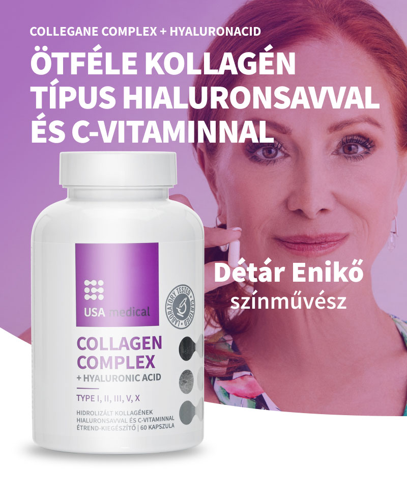 Kollagén Komplex kapszula 5 kollagén típussal 60 db
