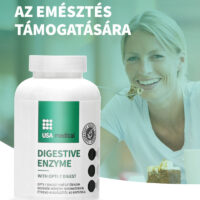 Emésztőenzim keverék növényi kivonatokkal kapszula  60 db