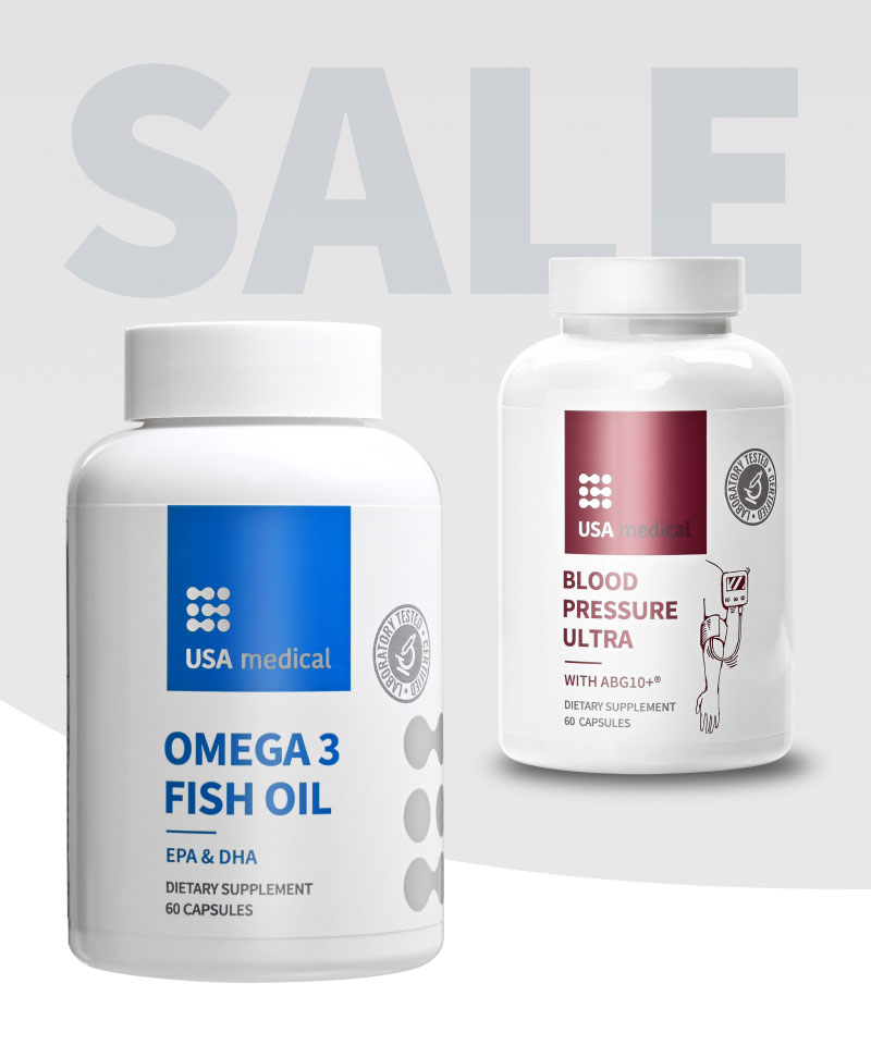 OMEGA-3 halolaj + Vérnyomás Ultra