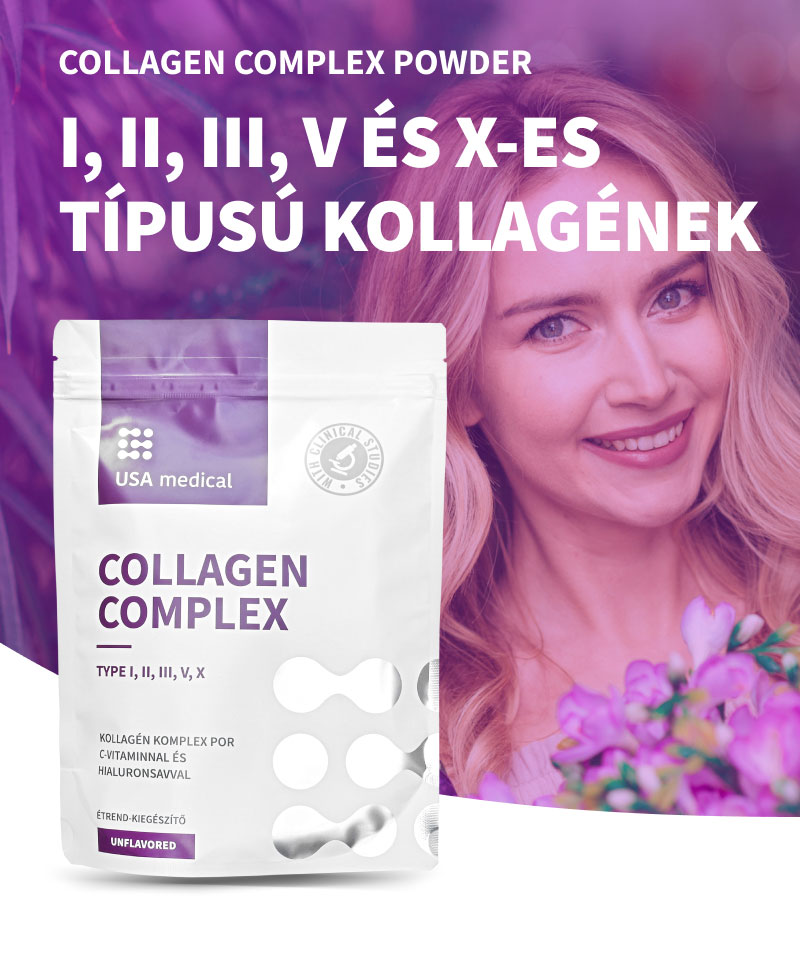 Collagen Complex - I, II, III, V & X - kollagén por 240 g