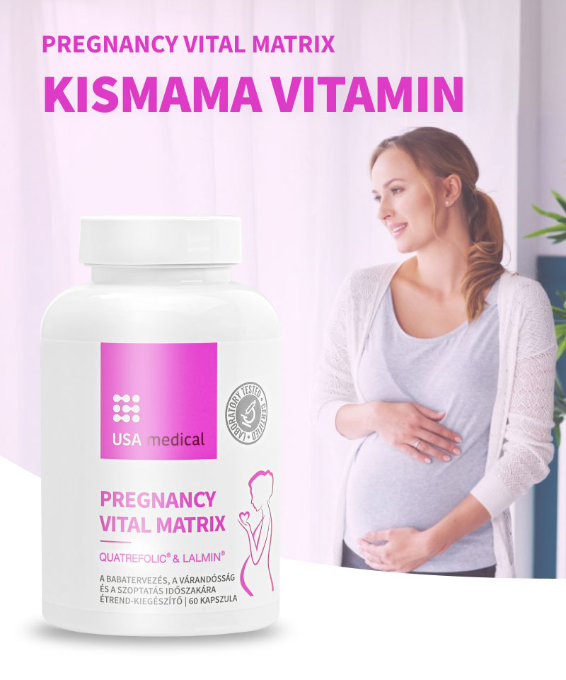 Komplex terhesvitamin kapszula 60 db