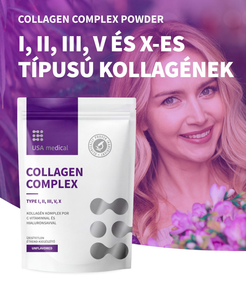 Collagen Complex - I, II, III, V & X - kollagén por 240 g